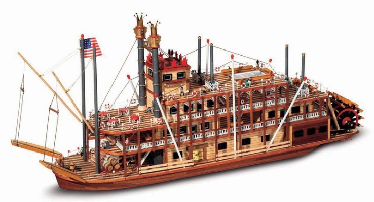 Model lodi Mississippi Occre 14003 Model lodi Mississippi Occre 14003